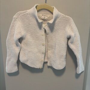 tetine White Knit Cardigan for Kids french 18